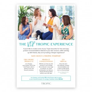 VIP EXPERIENCE A5 LEAFLET